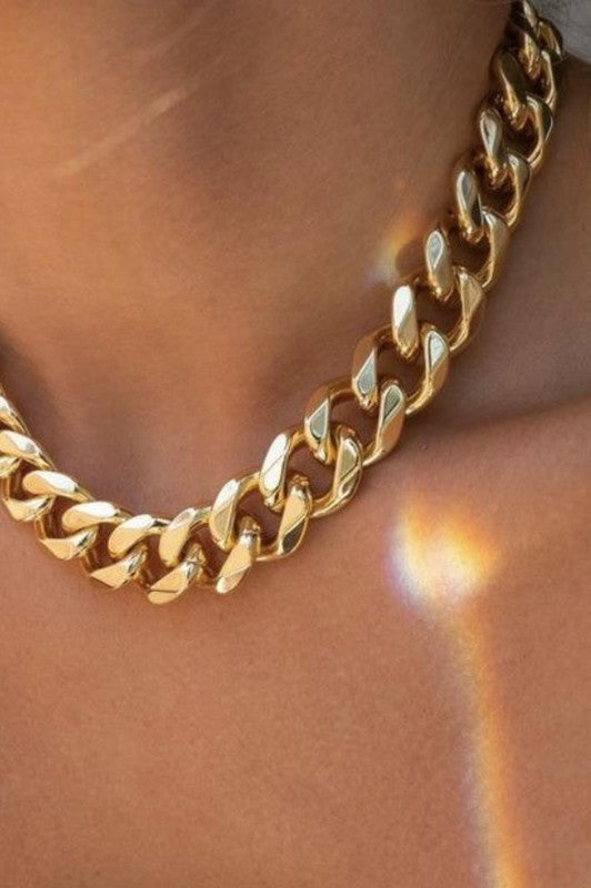 Chunky Cuban Chain Necklace