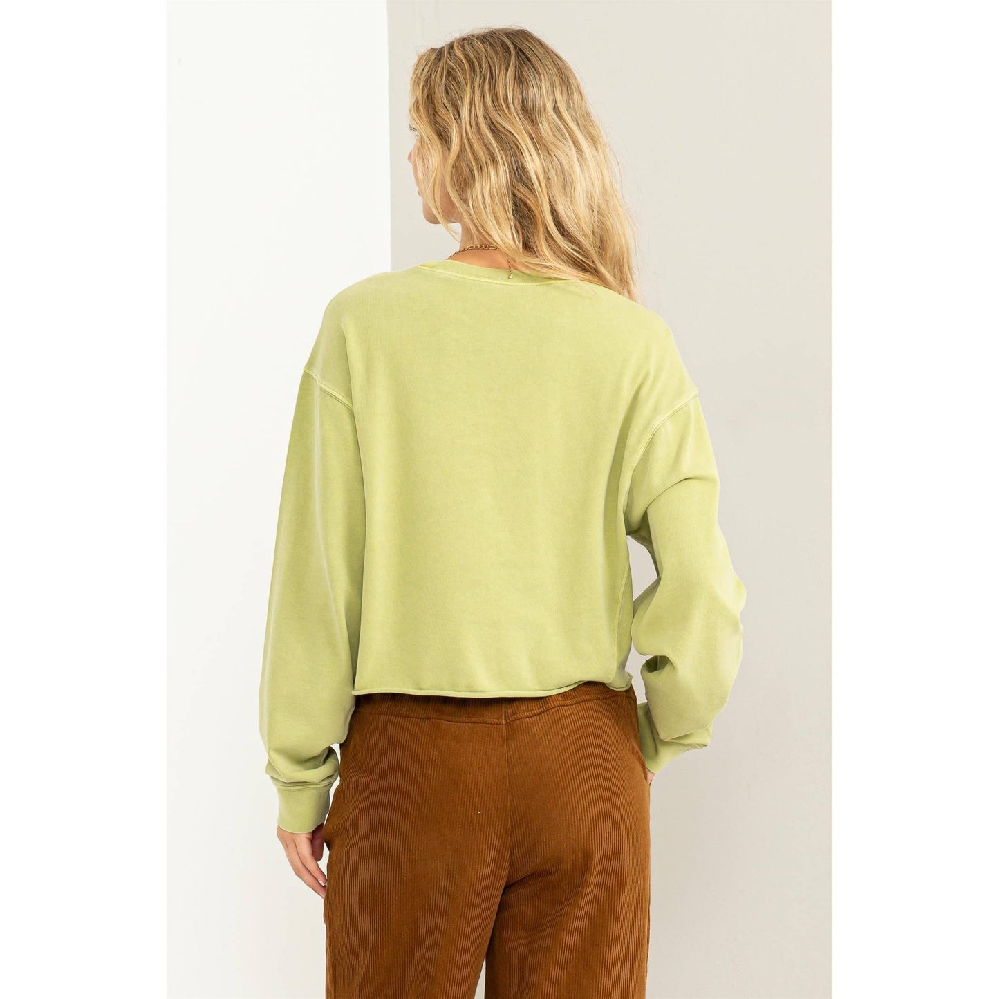 Pale Olive Sweatshirt