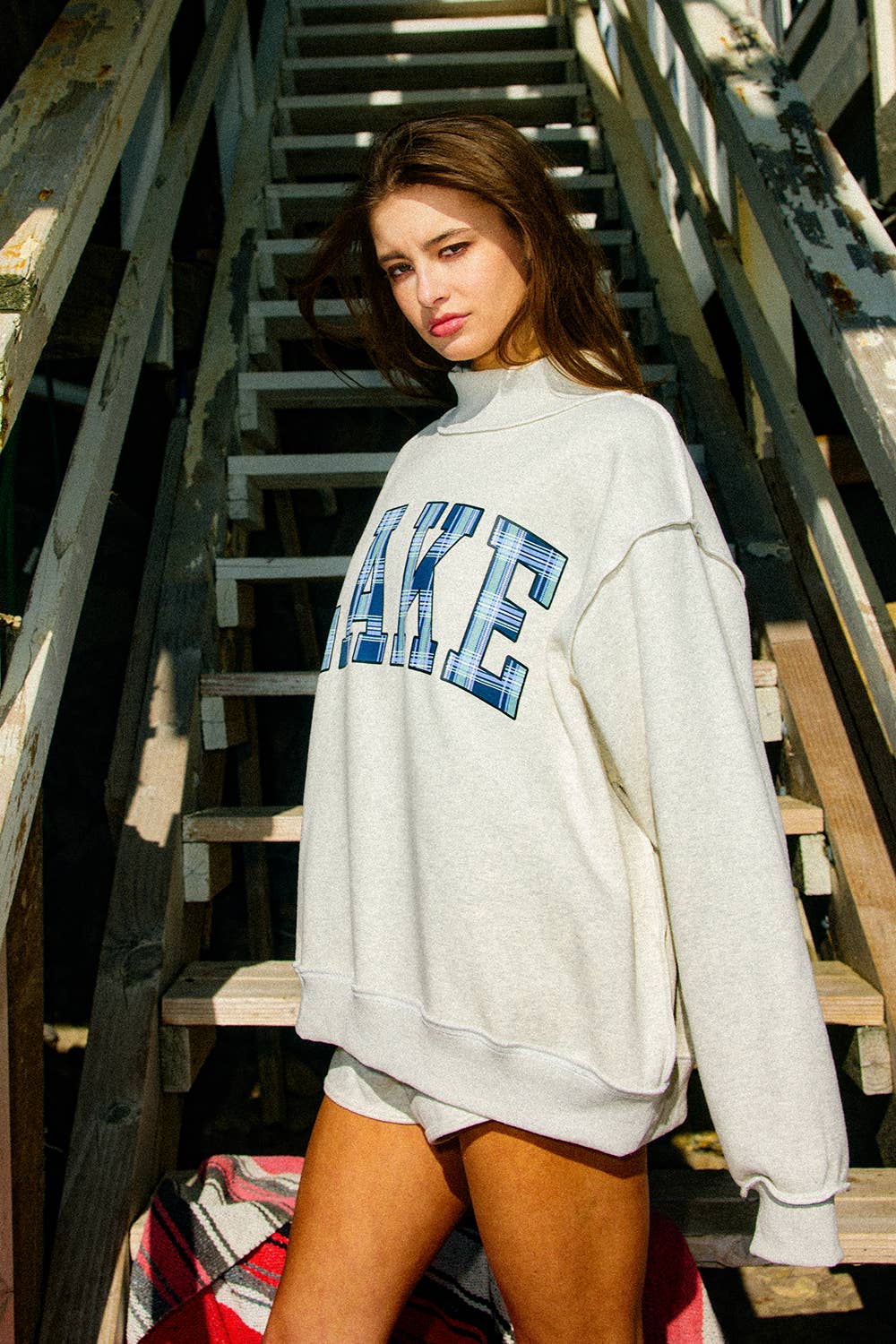 LAKE Mockneck Sweatshirt