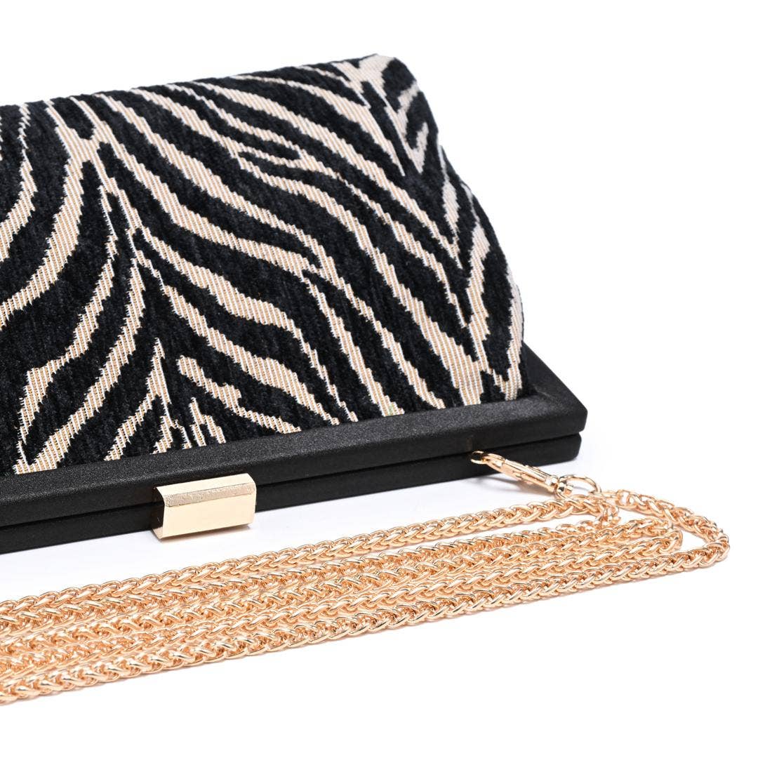 Samira Zebra Evening Bag
