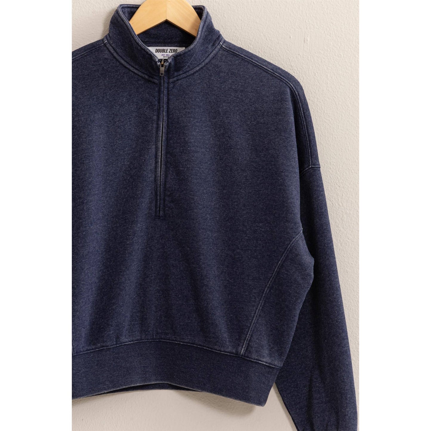 Casual Half Zip Sweatshirt