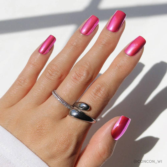 Glamnetic Pink Alloy Nails