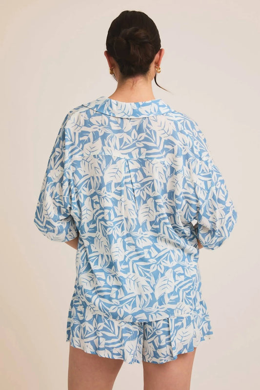 Coastal Cool Button Down Short Set