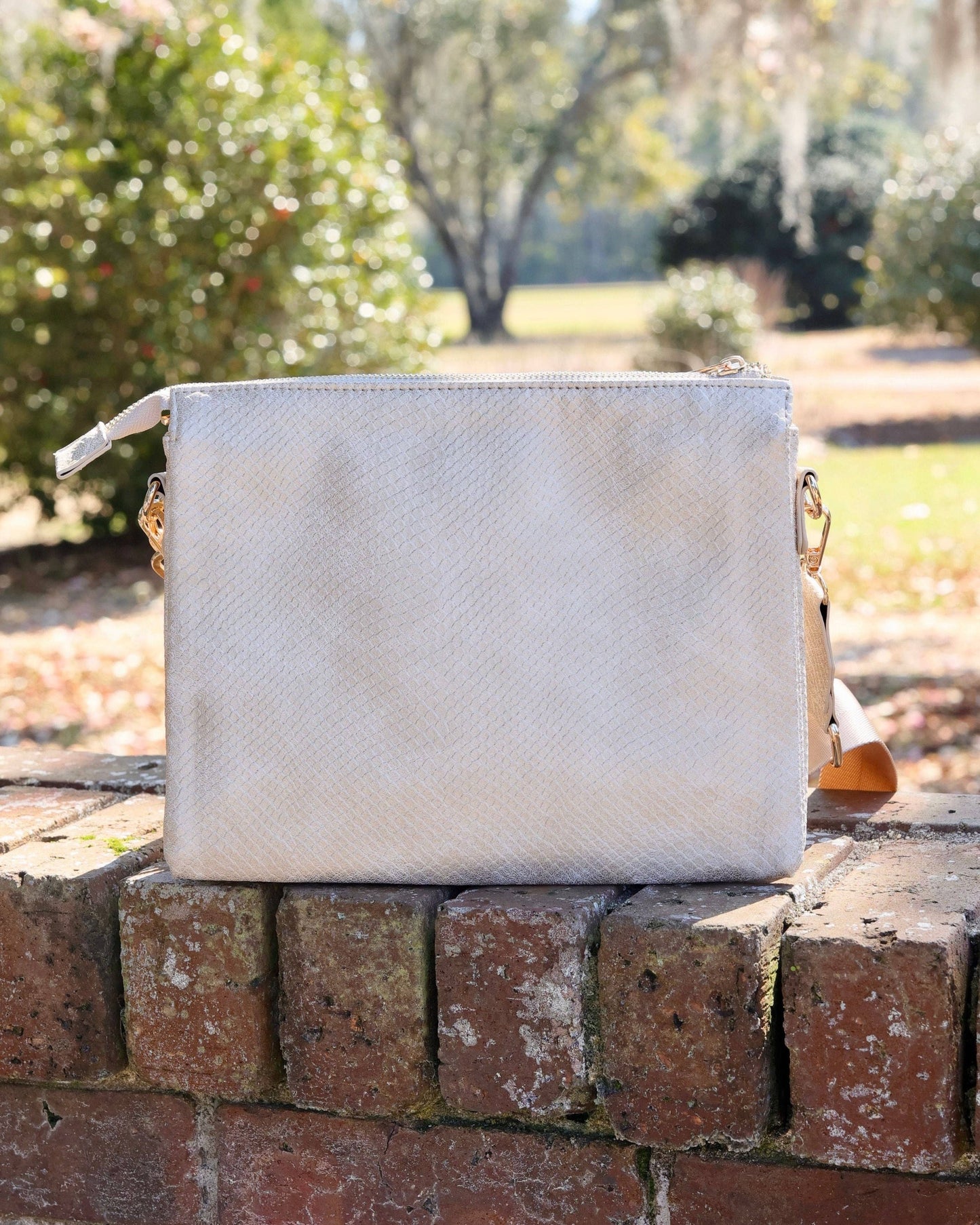 Ariana Crossbody Shimmer Champagne