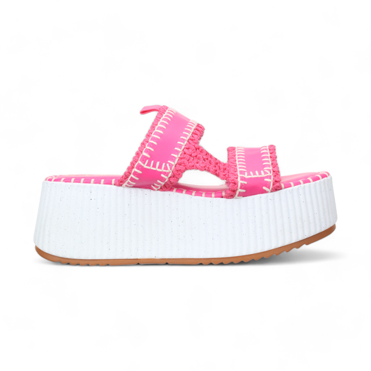 Gillie Slide Sandal Pink