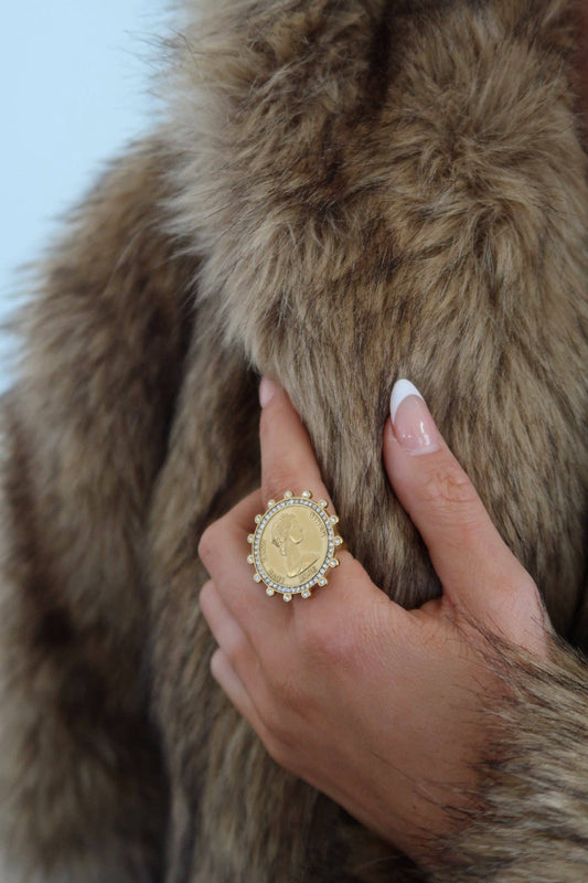 Bling Coin Ring