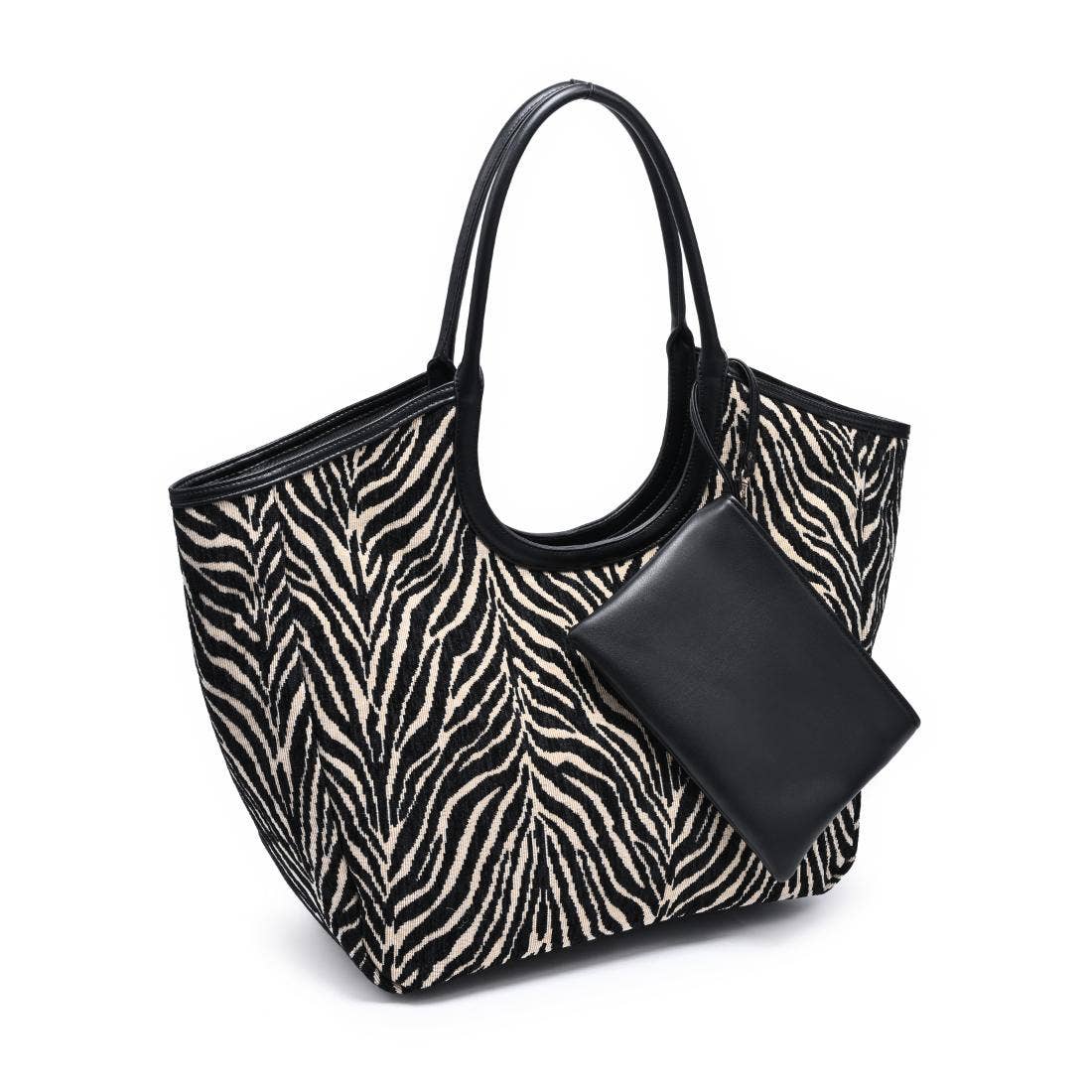 Delilah Zebra Tote