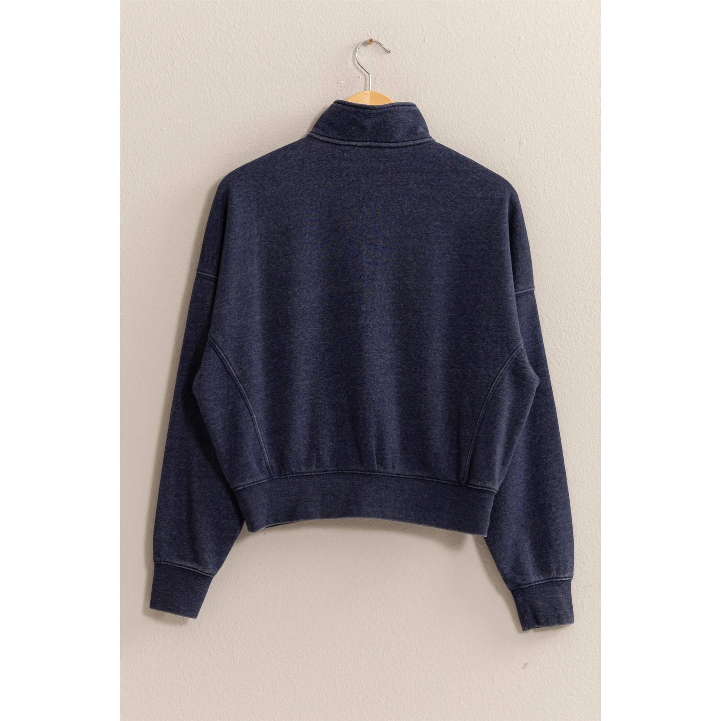 Casual Half Zip Sweatshirt