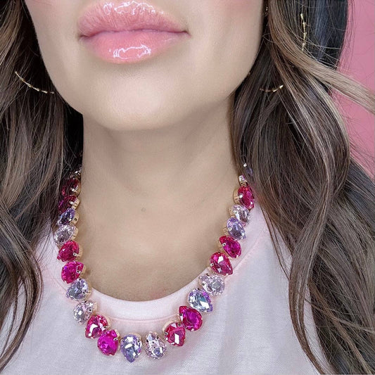 Fuchsia Radiance Necklace