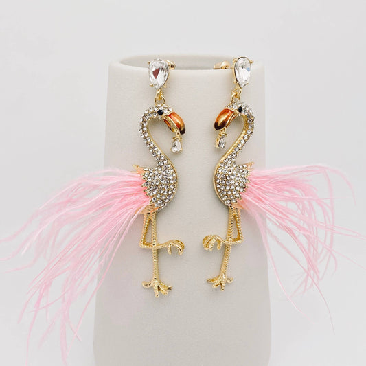 Flamingo Earrings