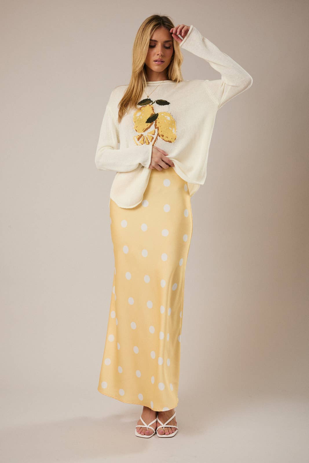 Lemon Graphic Sweater