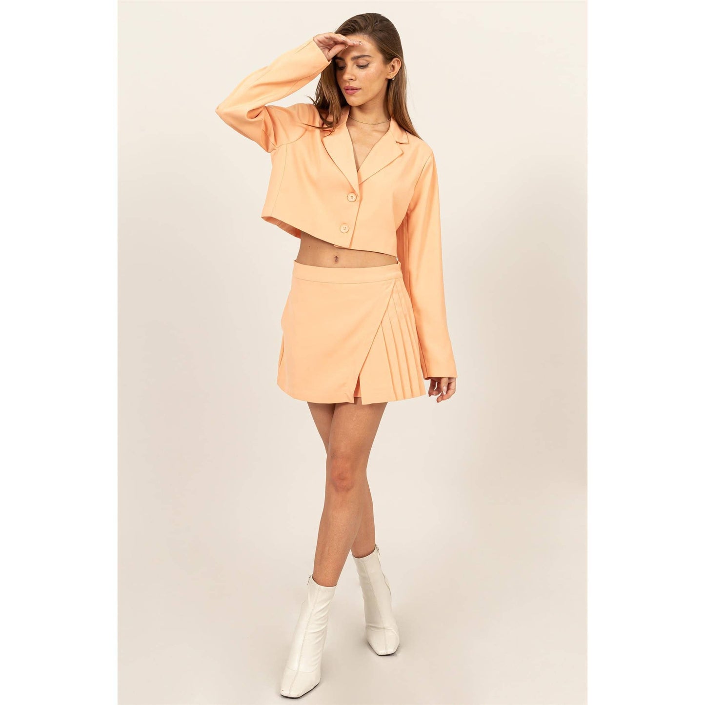 Peach Crop Blazer