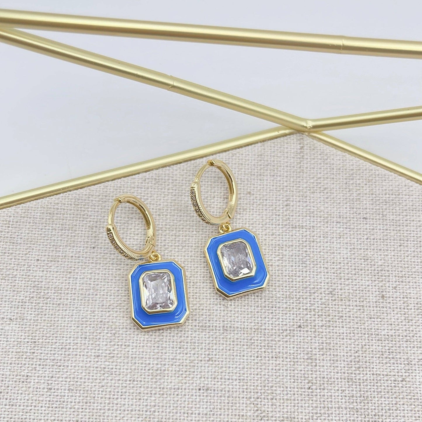 Connie blue earrings