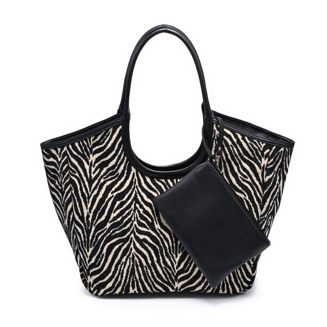 Delilah Zebra Tote