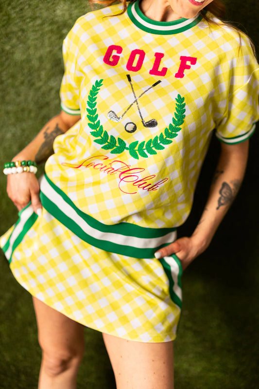 Golf Social Club Sweatshirt Tee