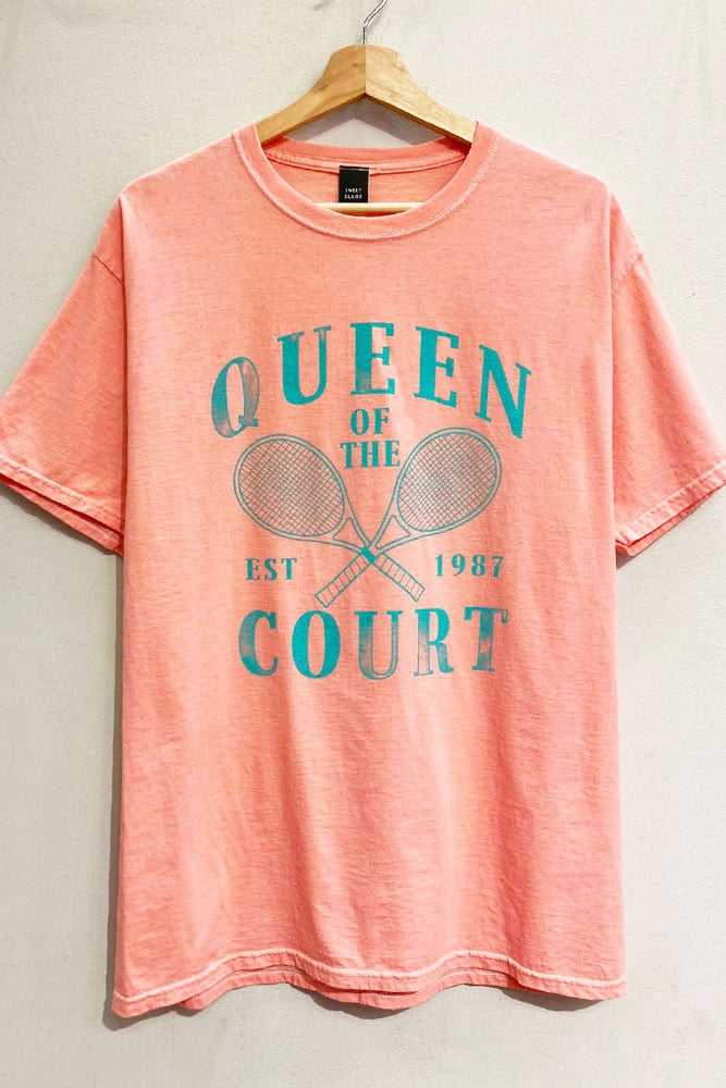 Queen of the Court Graphic Tee