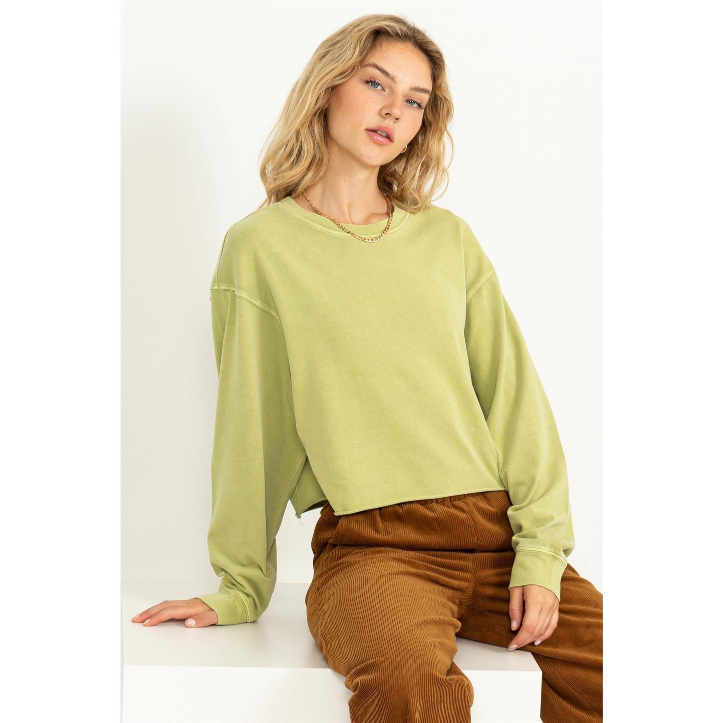 Pale Olive Sweatshirt