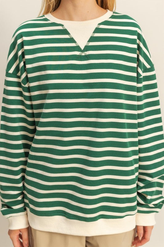 Weekend Stripes Pullover