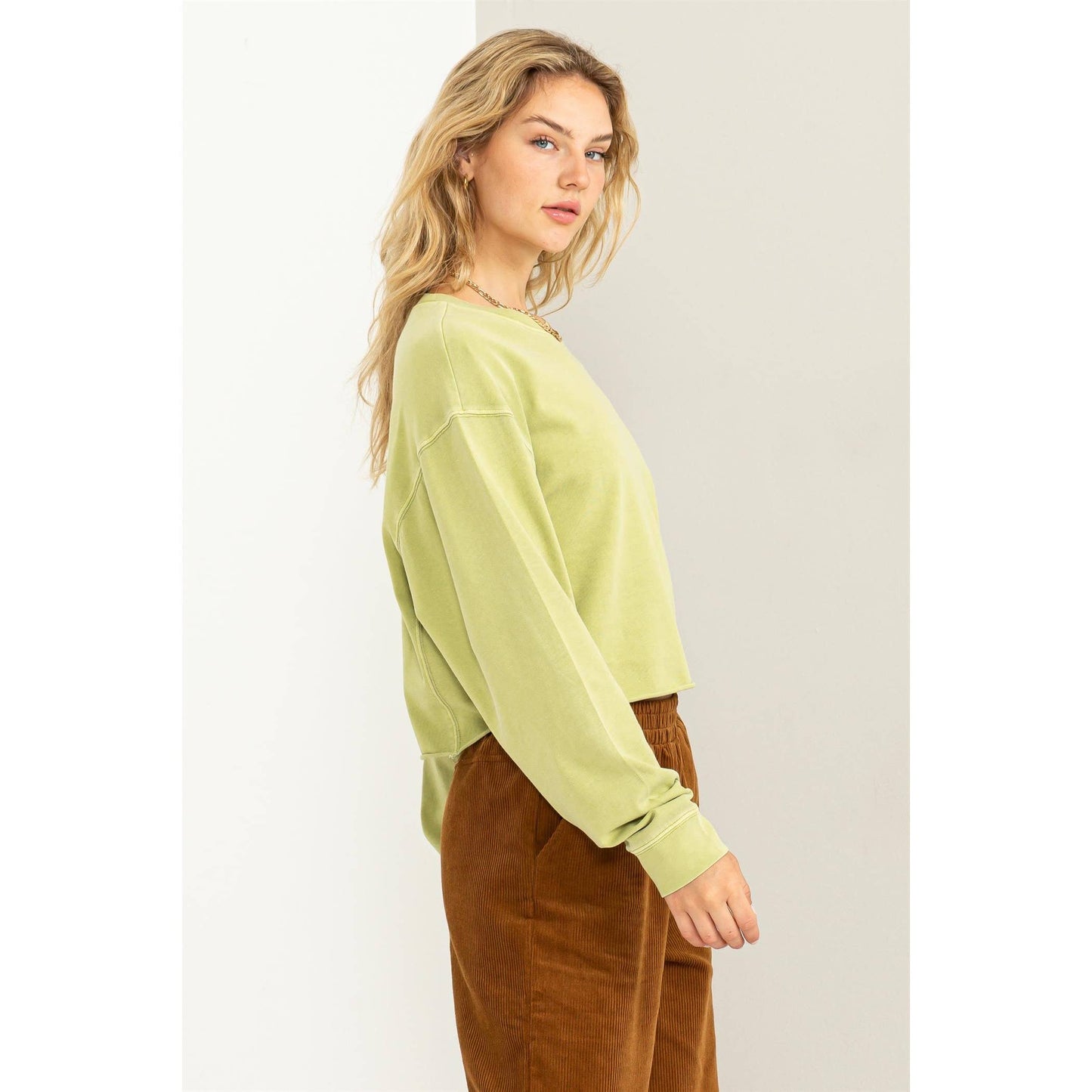 Pale Olive Sweatshirt