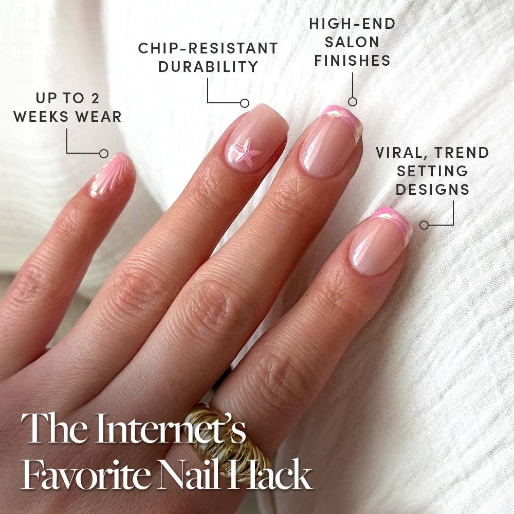 Glamnetic Blush Dunes Nails
