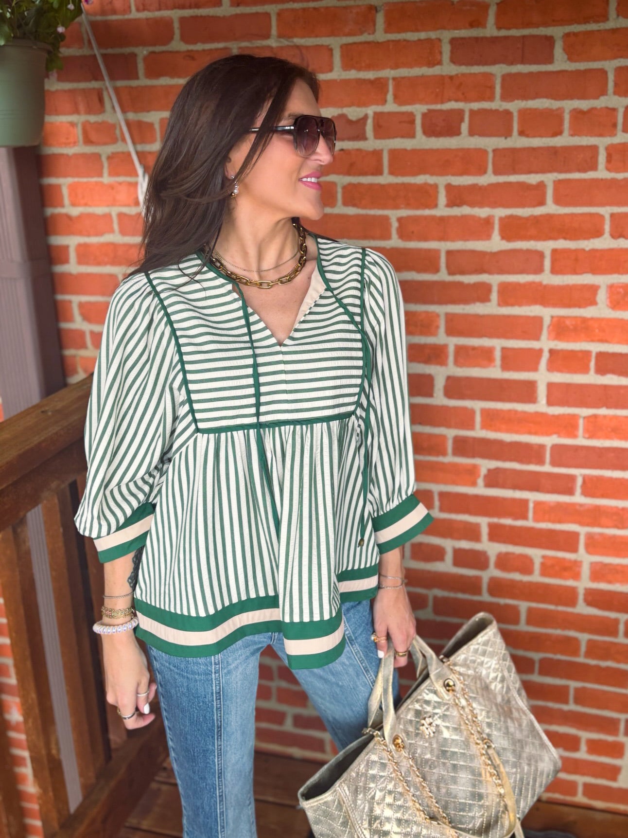 Linden Stripe Blouse