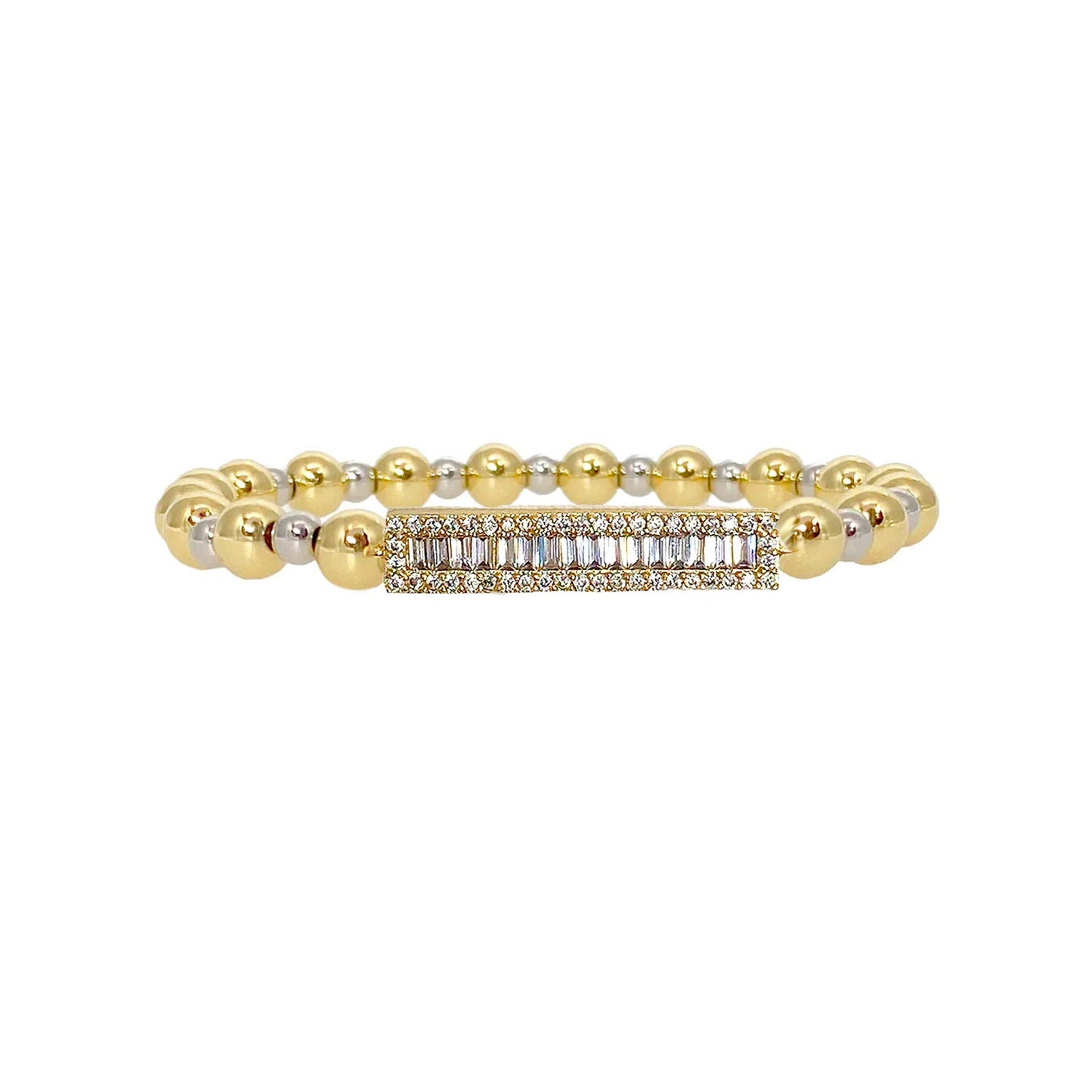Stacy Beautiful Baguette Bar Bracelet