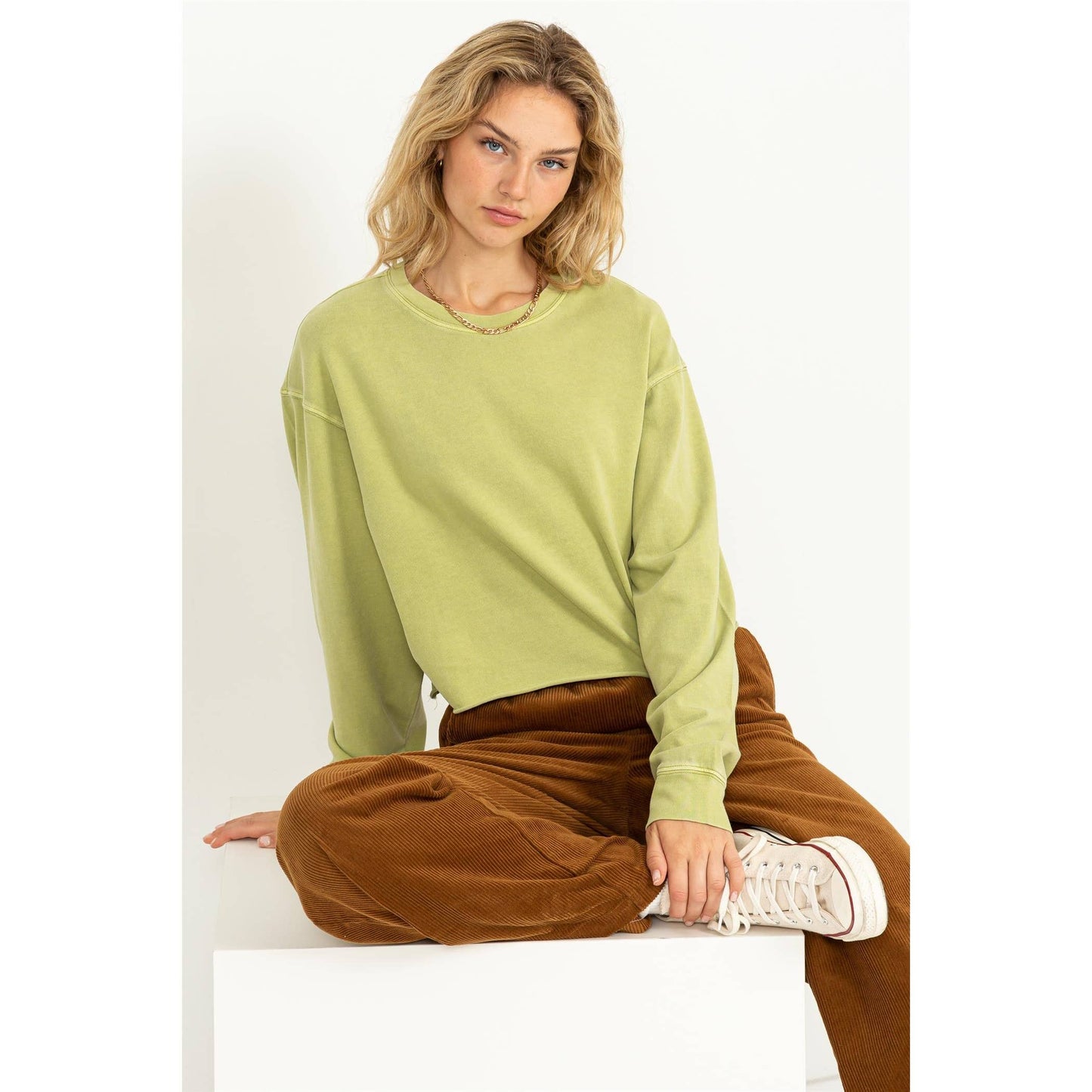 Pale Olive Sweatshirt