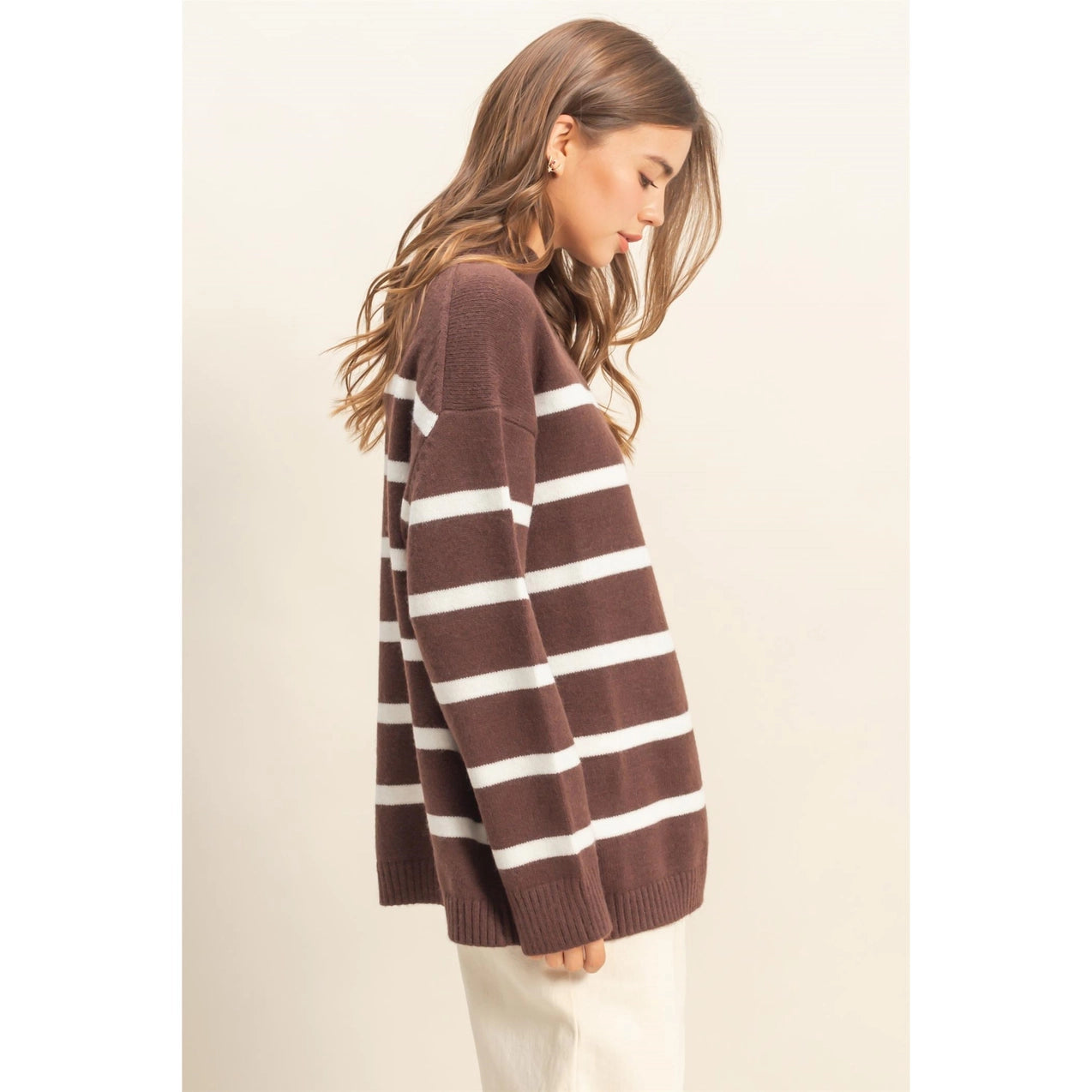 Chestnut Stripe Sweater