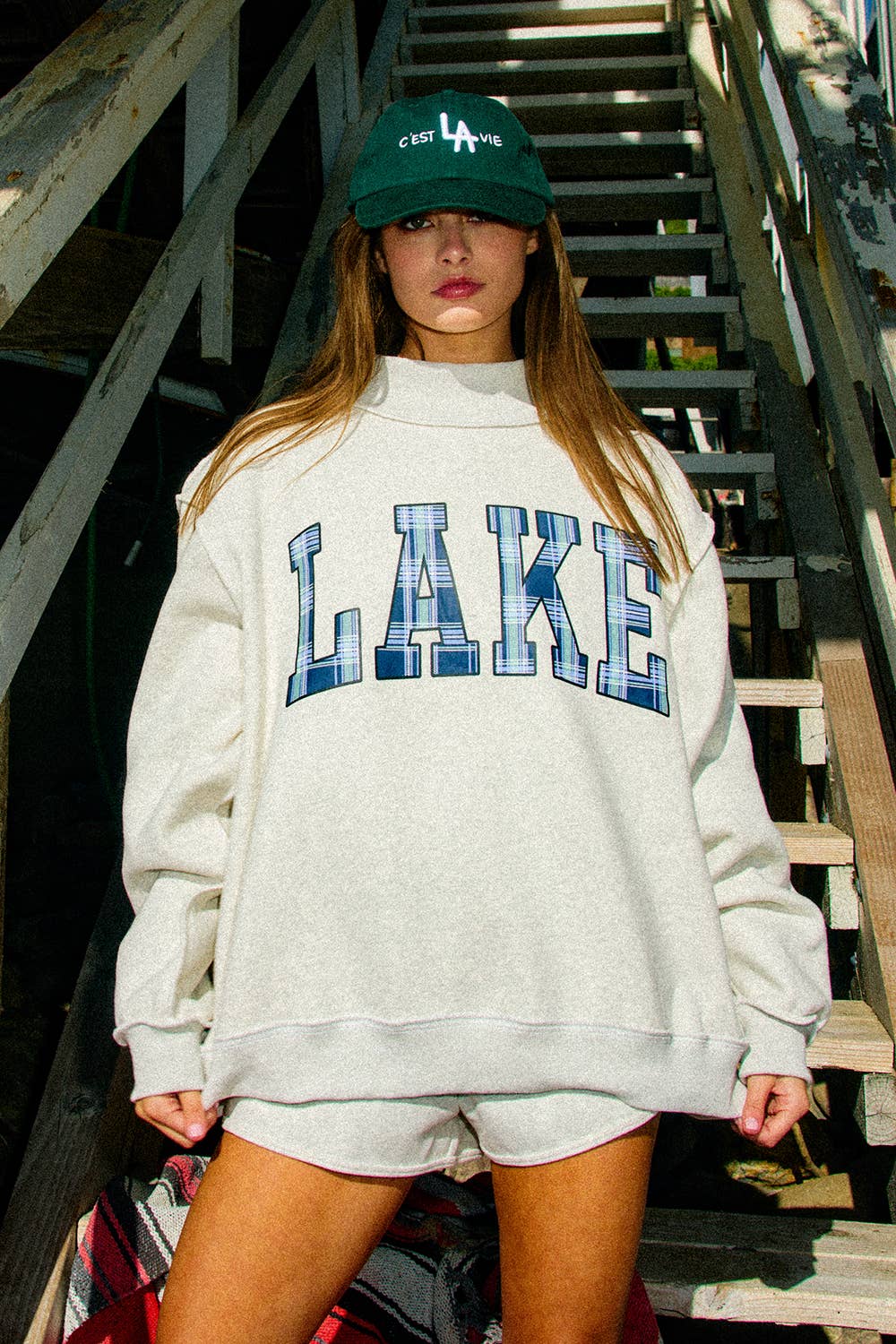 LAKE Mockneck Sweatshirt