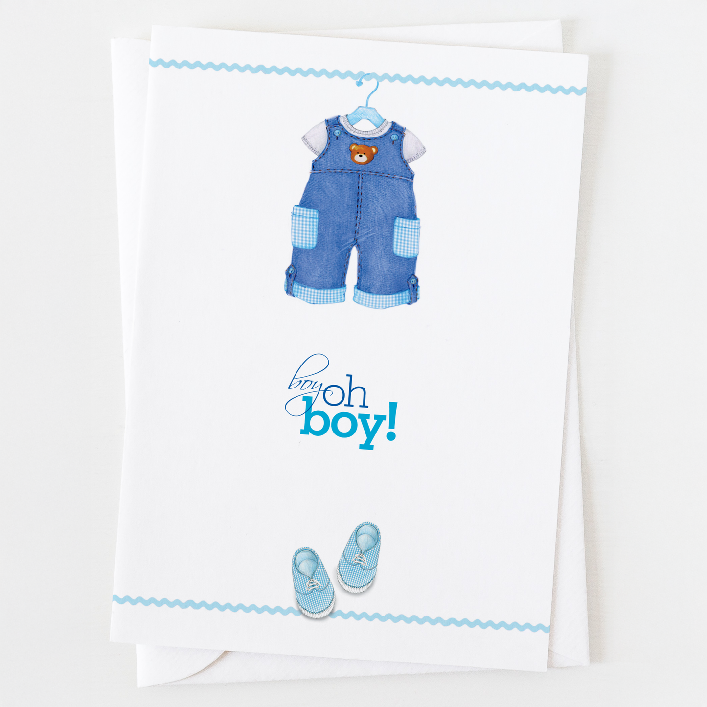 Boy Oh Boy Baby Greeting Card