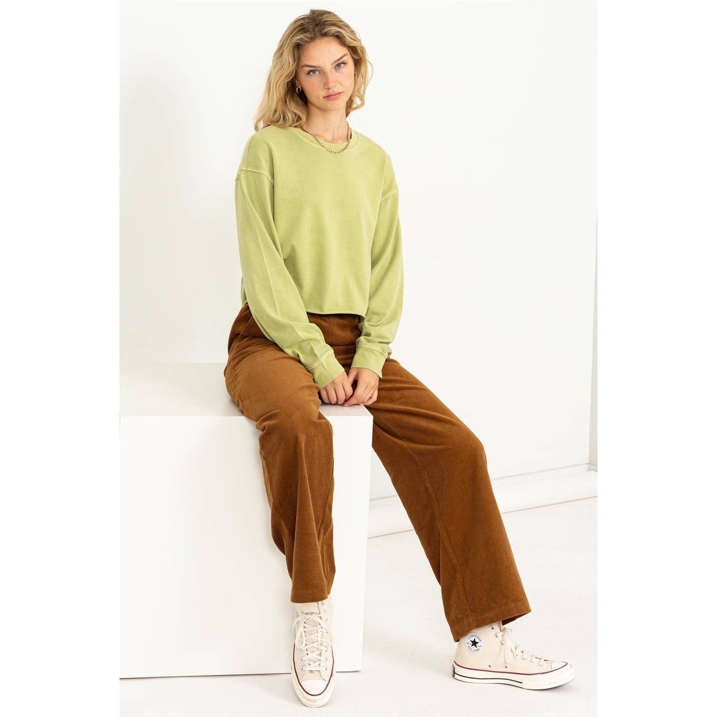 Pale Olive Sweatshirt