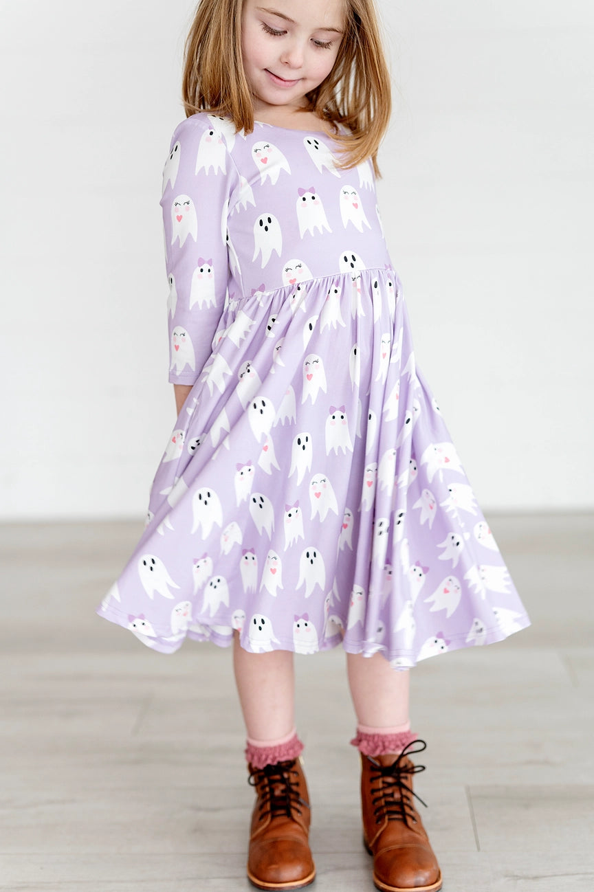 Ghost top purple dress