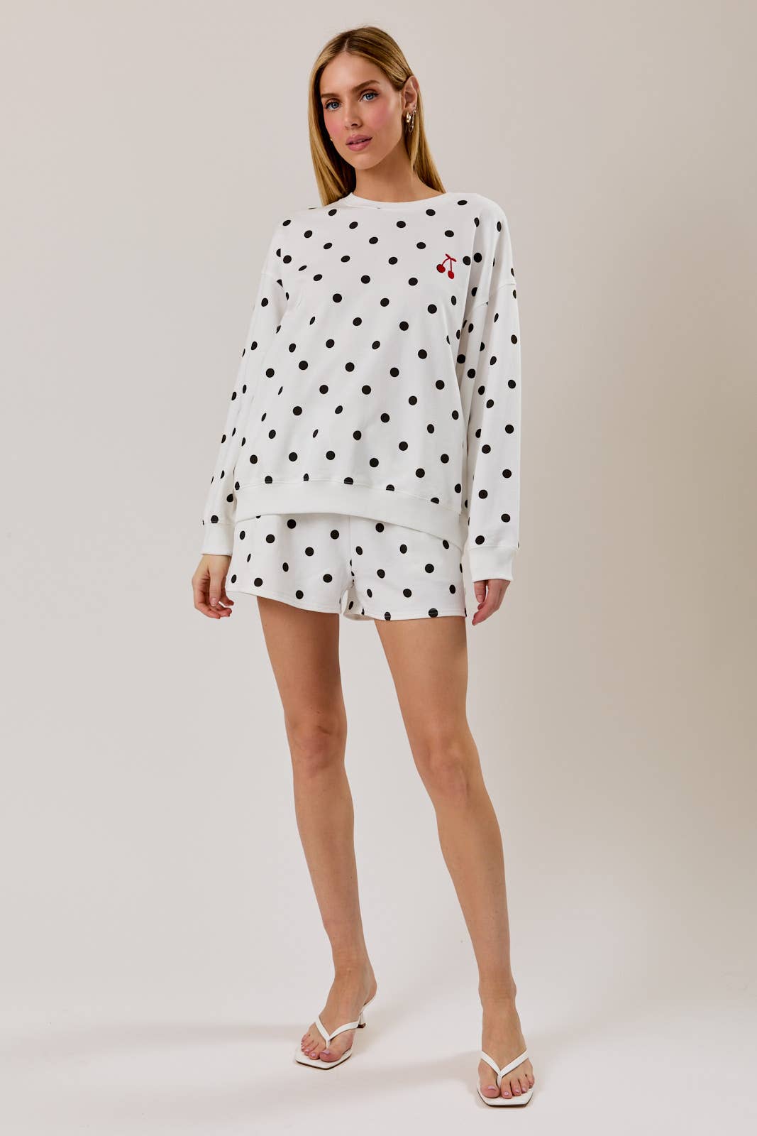 Cherry on Dot Pullover