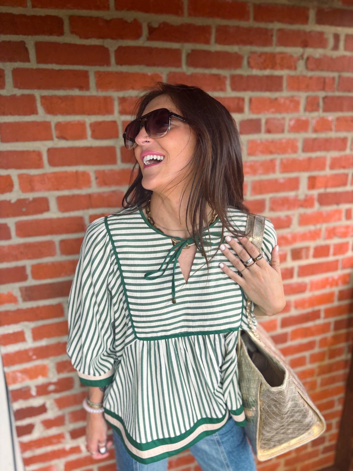 Linden Stripe Blouse