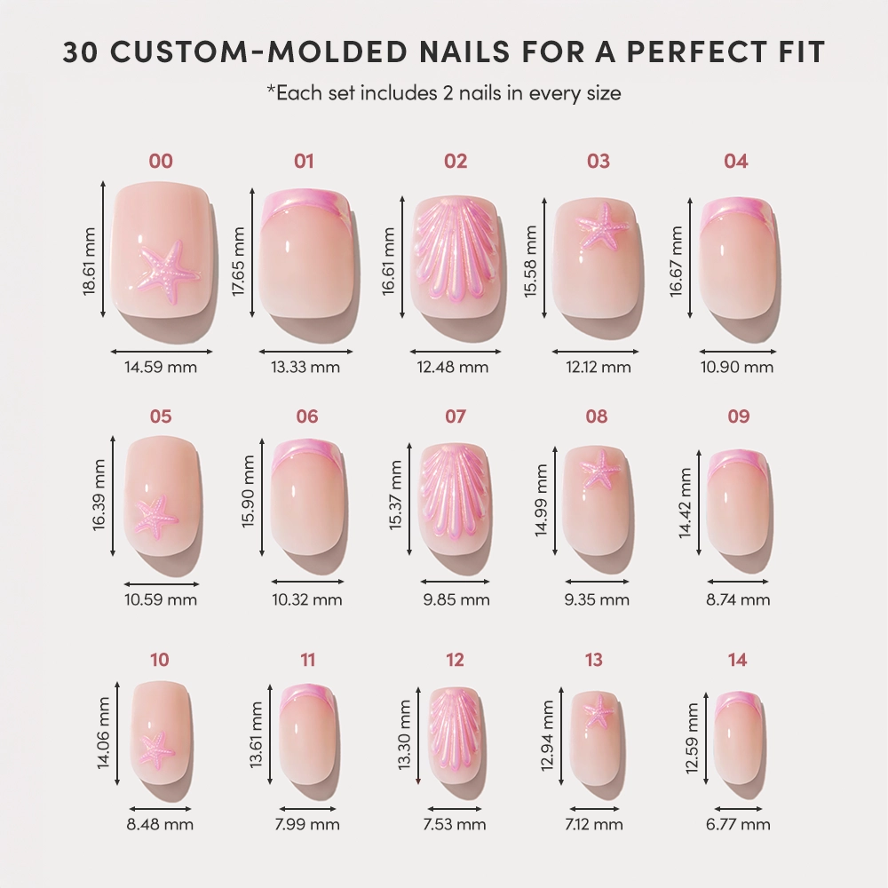 Glamnetic Blush Dunes Nails