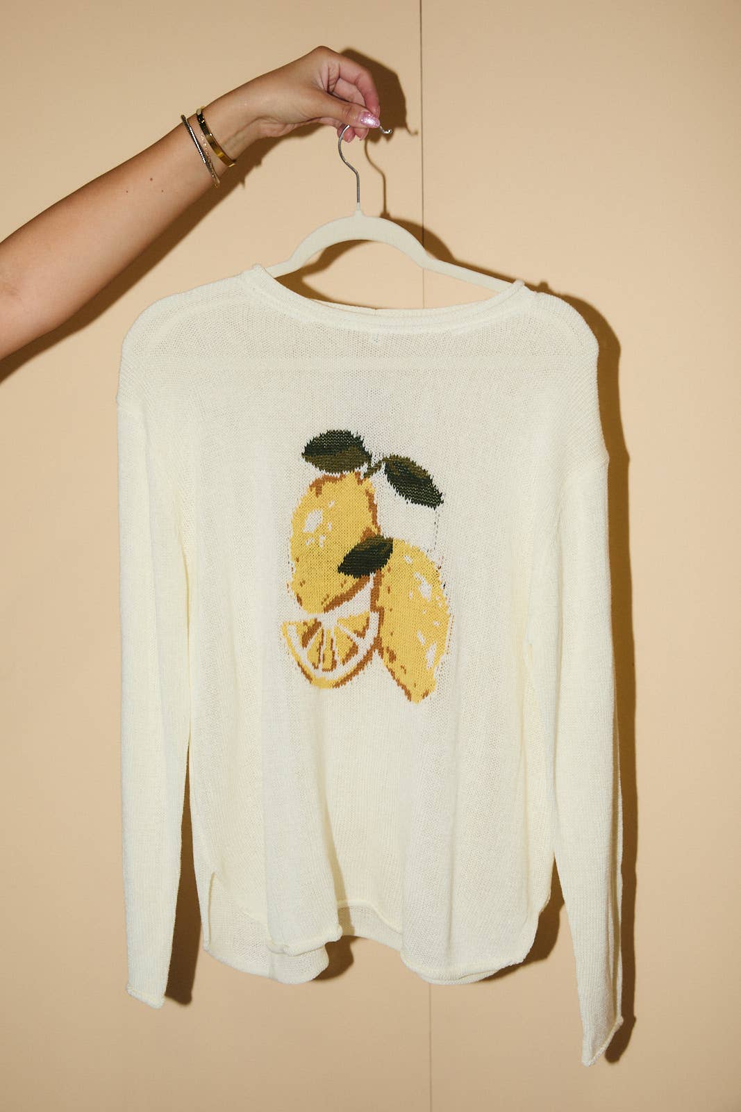 Lemon Graphic Sweater