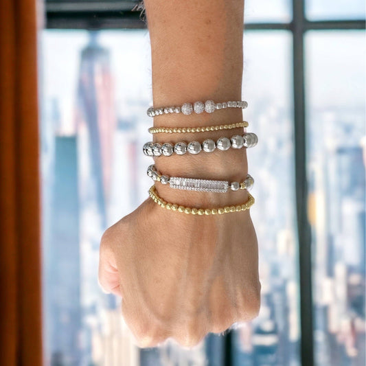 Stacy Beautiful Baguette Bar Bracelet