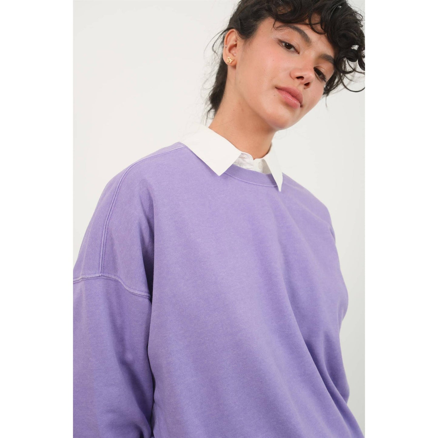 Lavender Crewneck