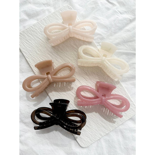 Jumbo Bow Hair Claw