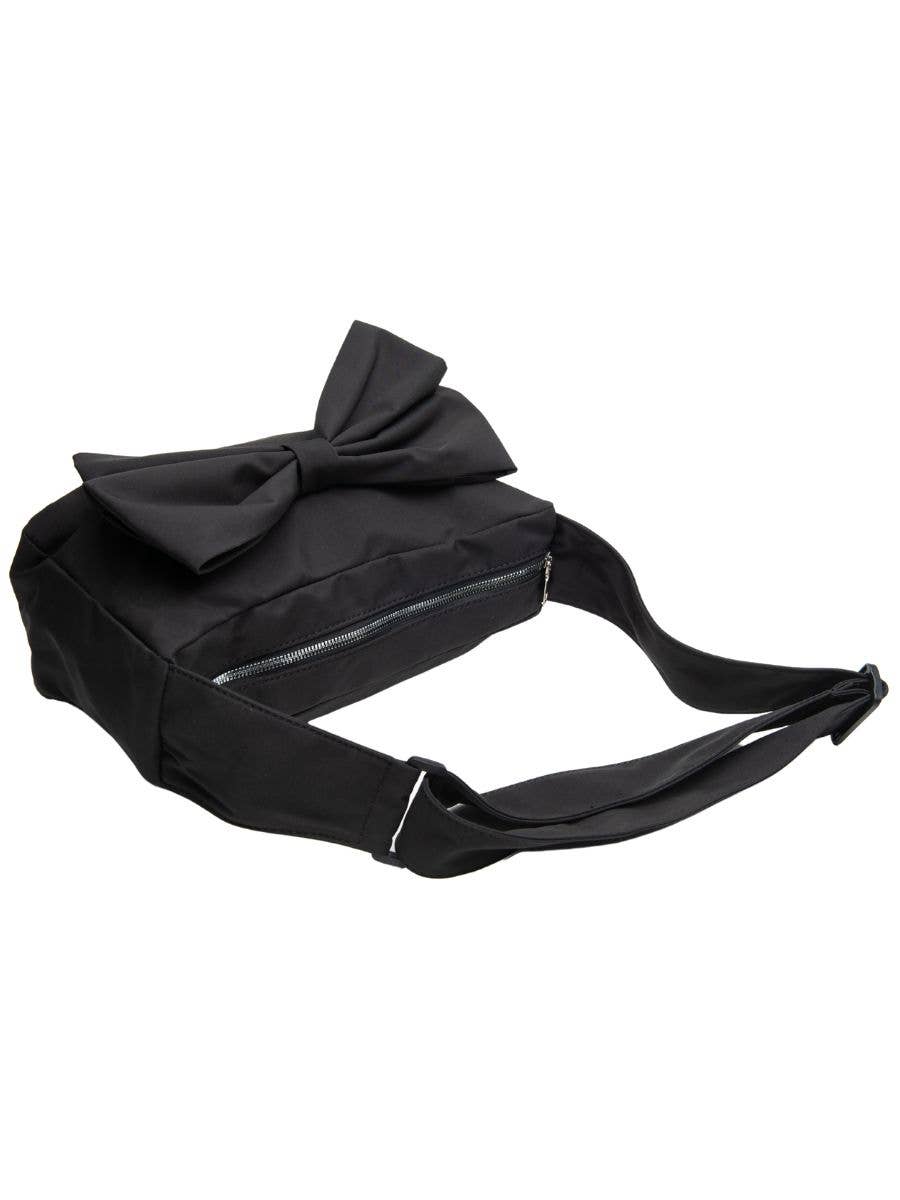 Coquette Black Bow Shoulder purse Bag