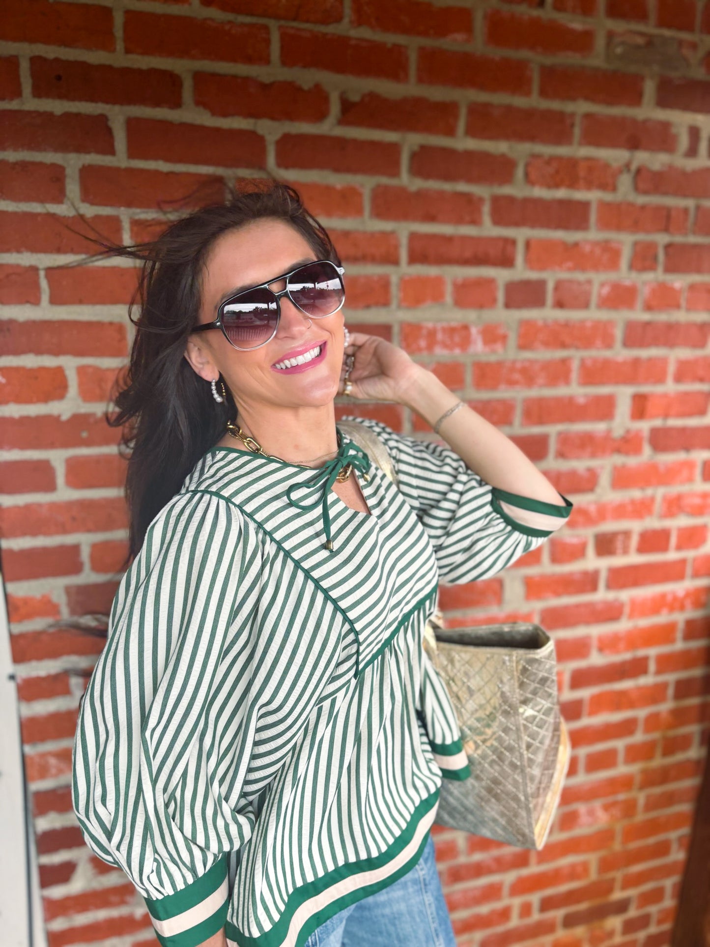 Linden Stripe Blouse