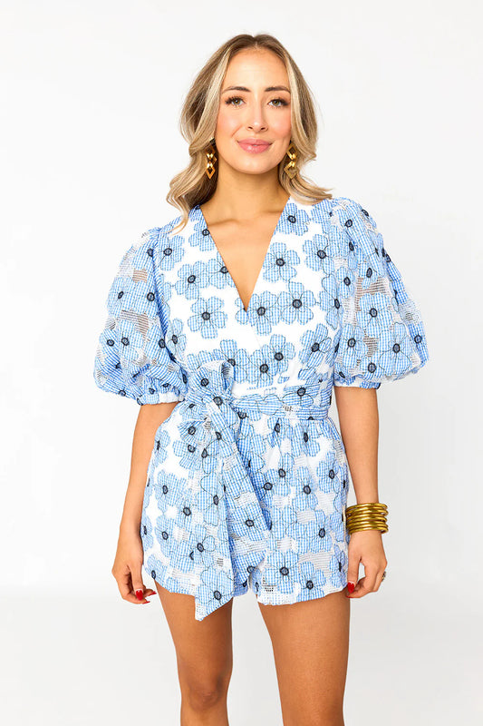 Julia Blue Lagoon Romper