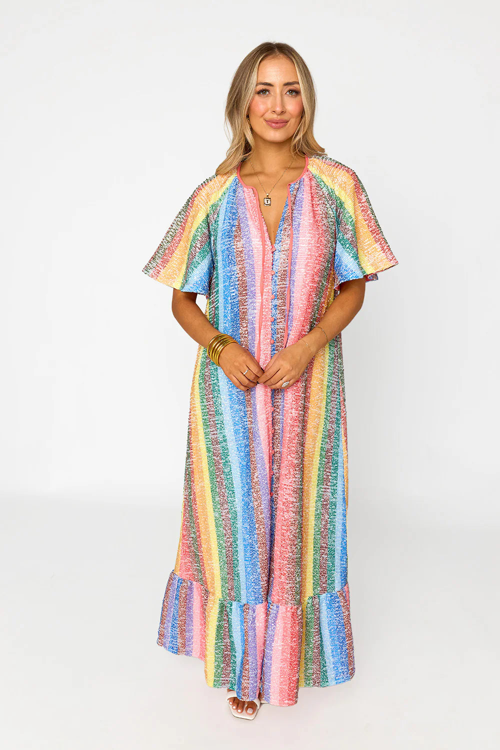 Tullah Enchanting Caftan Maxi Dress