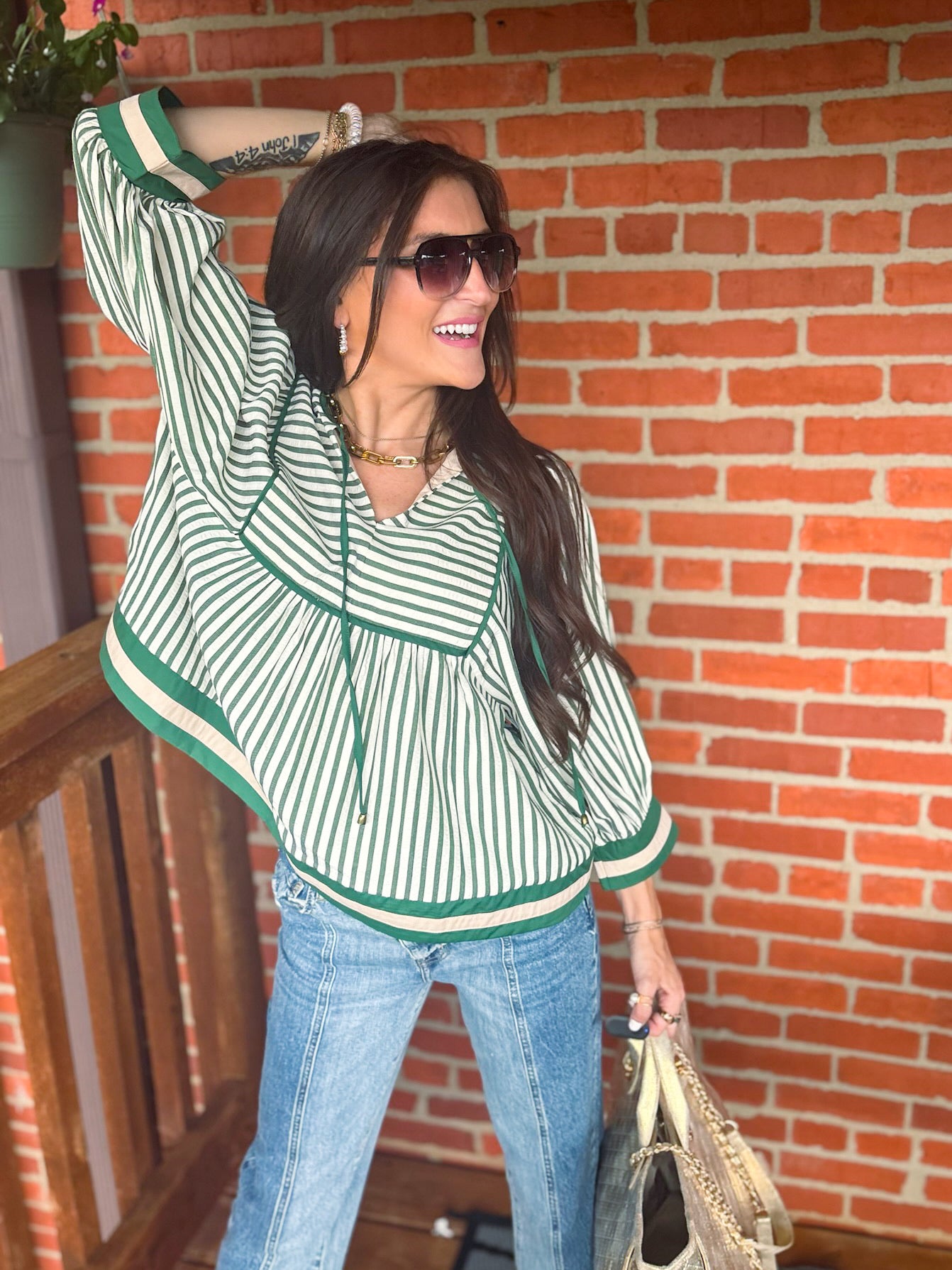Linden Stripe Blouse