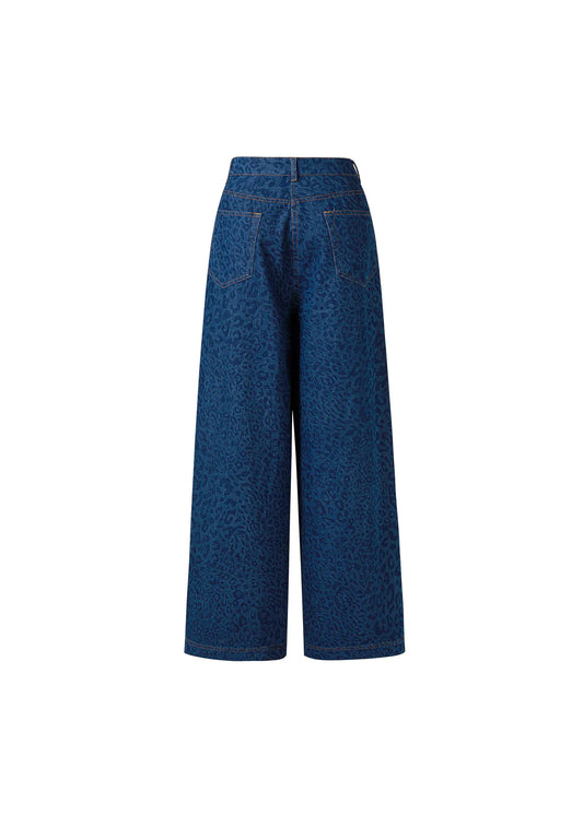Azure Blue Denim Trousers