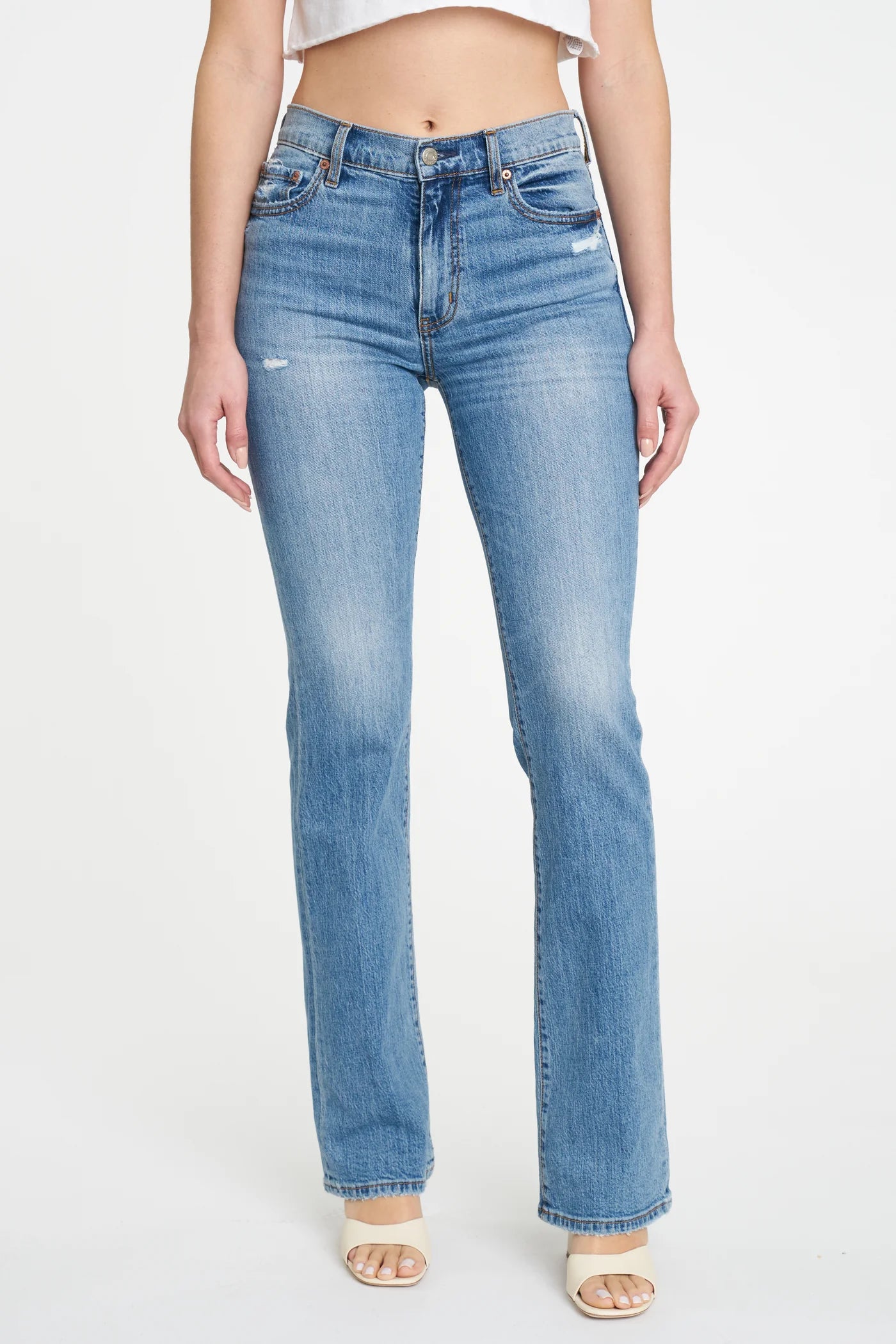 Darling Covergirl Mid Rise Boot Cut Denim