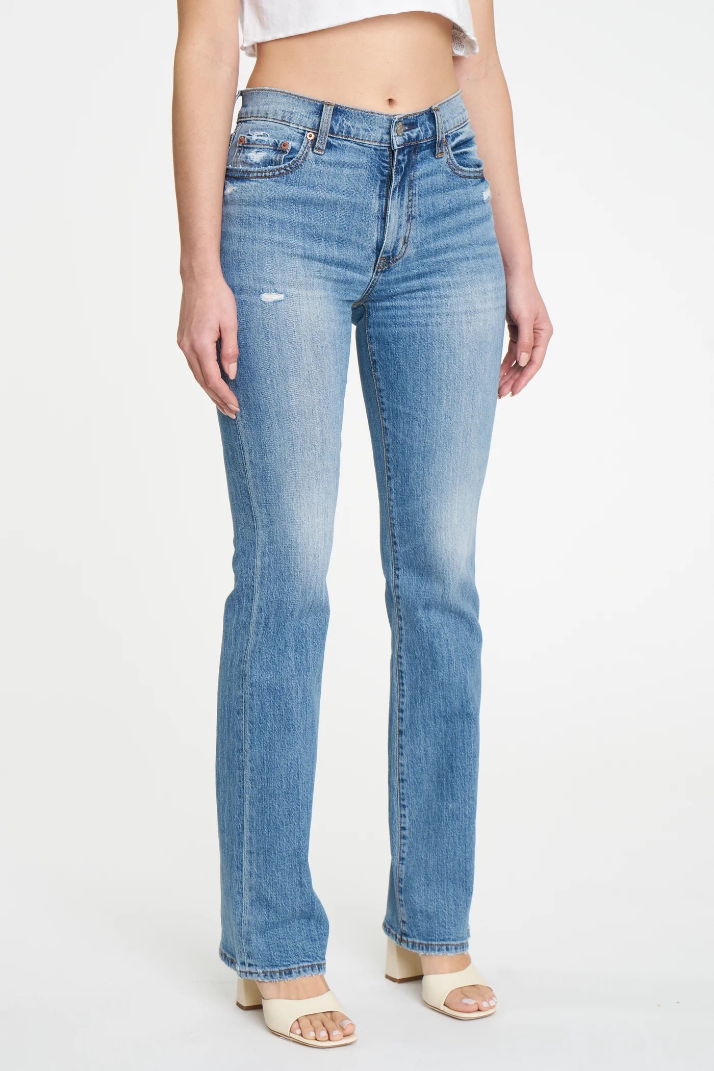 Darling Covergirl Mid Rise Boot Cut Denim