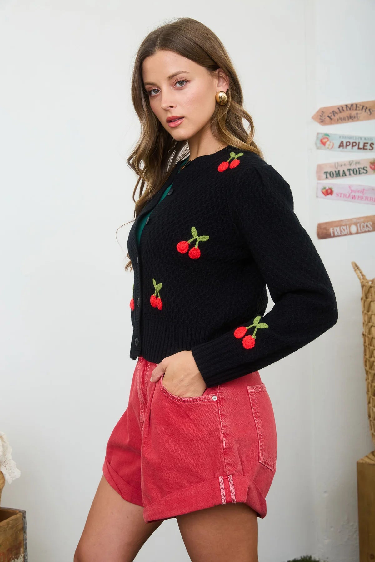 Cherry on Top Cardigan