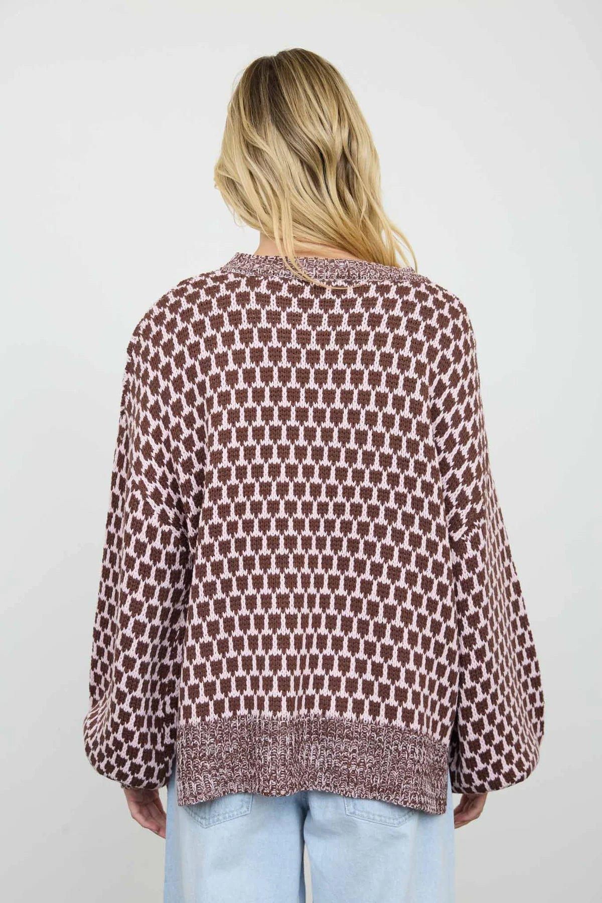 Dusty Rose Boone Sweater