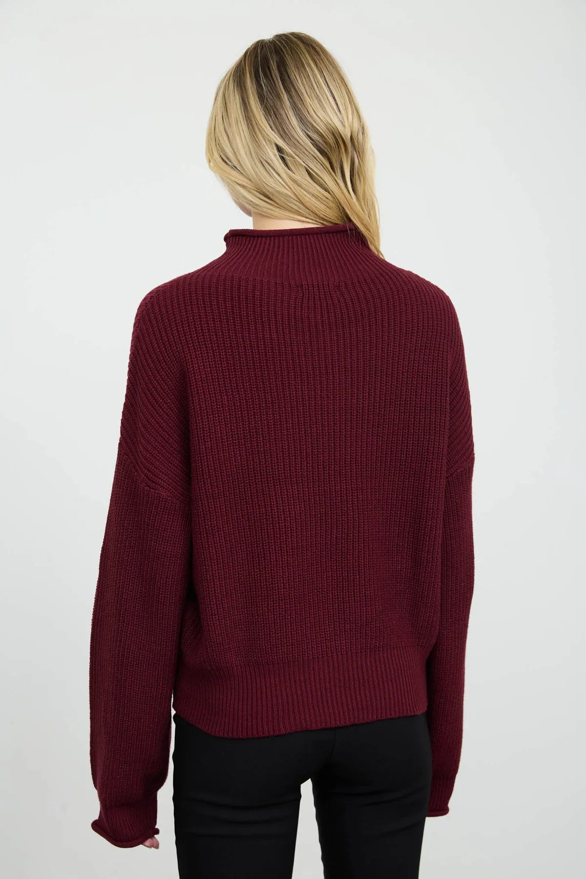 Burgundy Soho Sweater